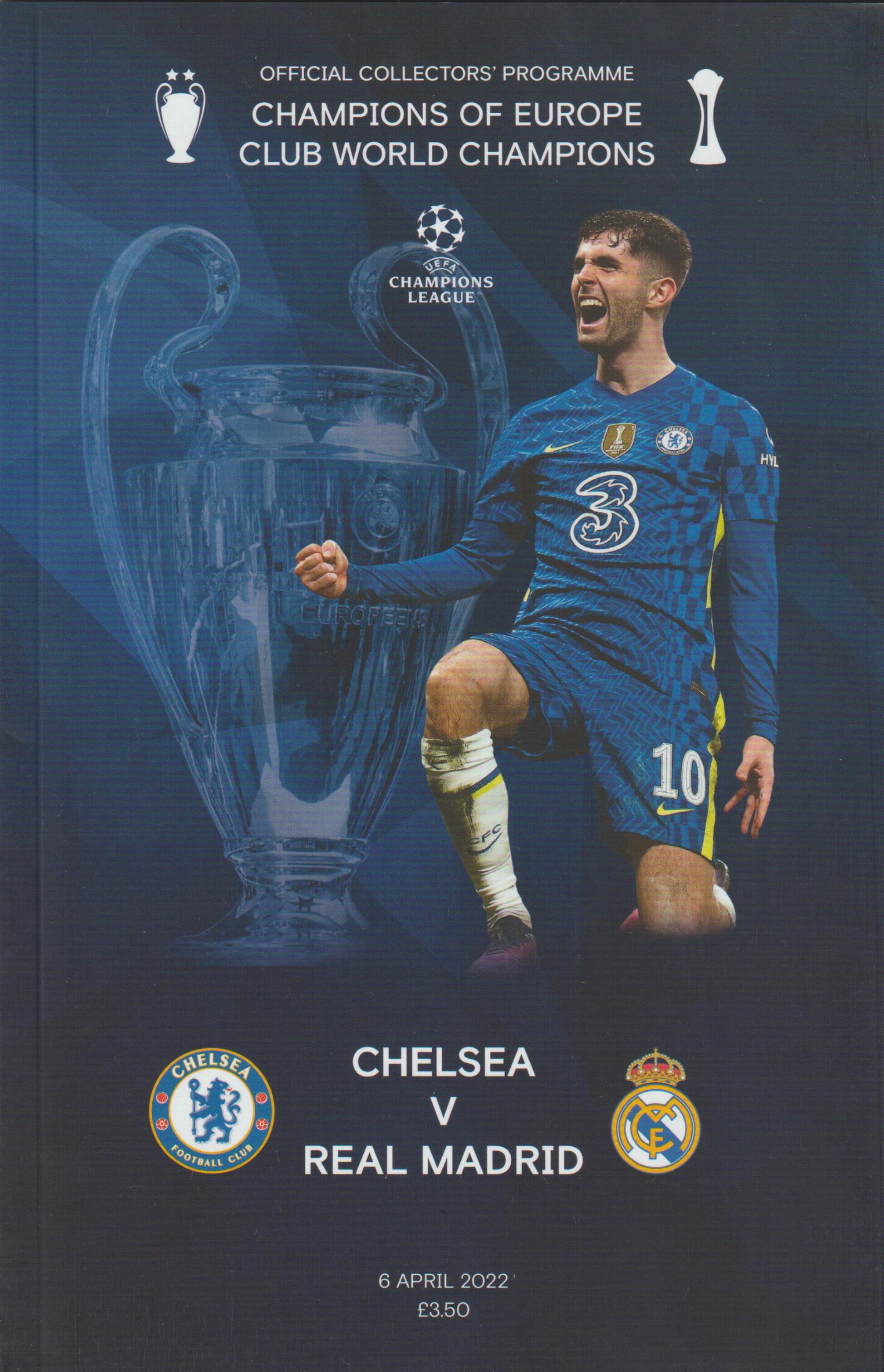 2021/22 CHAMPIONS LEAGUE - CHELSEA v REAL MADRID